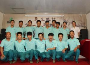 徒弟團(tuán)隊合影